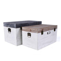 Baule in legno decapé 60X35H33 |