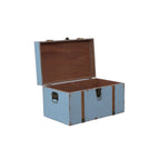 Bauli in legno stile vintage, set di 3, 70x34x30 cm