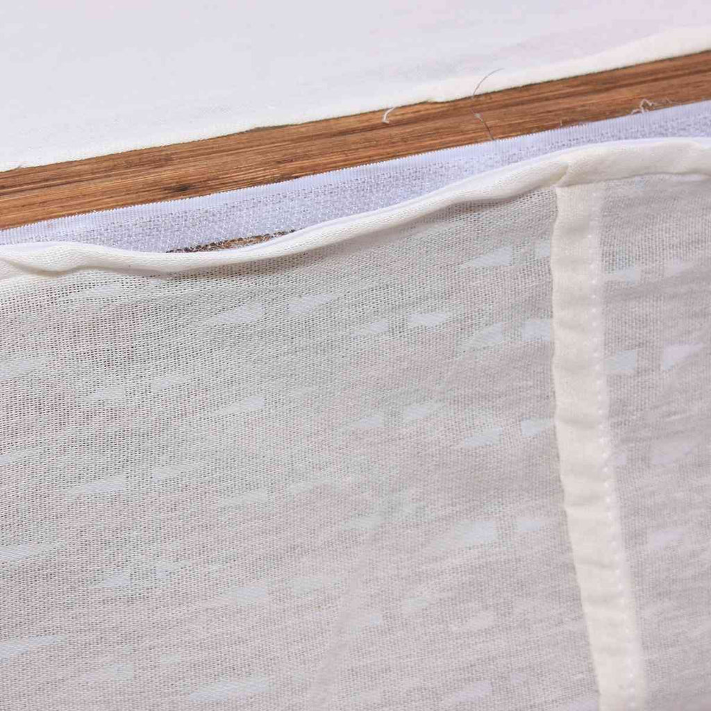 Baule portabiancheria in bambu', set di 3, 68x42x43 cm