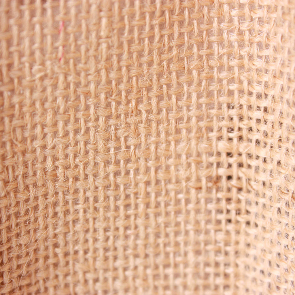 Portabottiglie singolo in juta naturale, 10x10x35 cm (kit da 10)