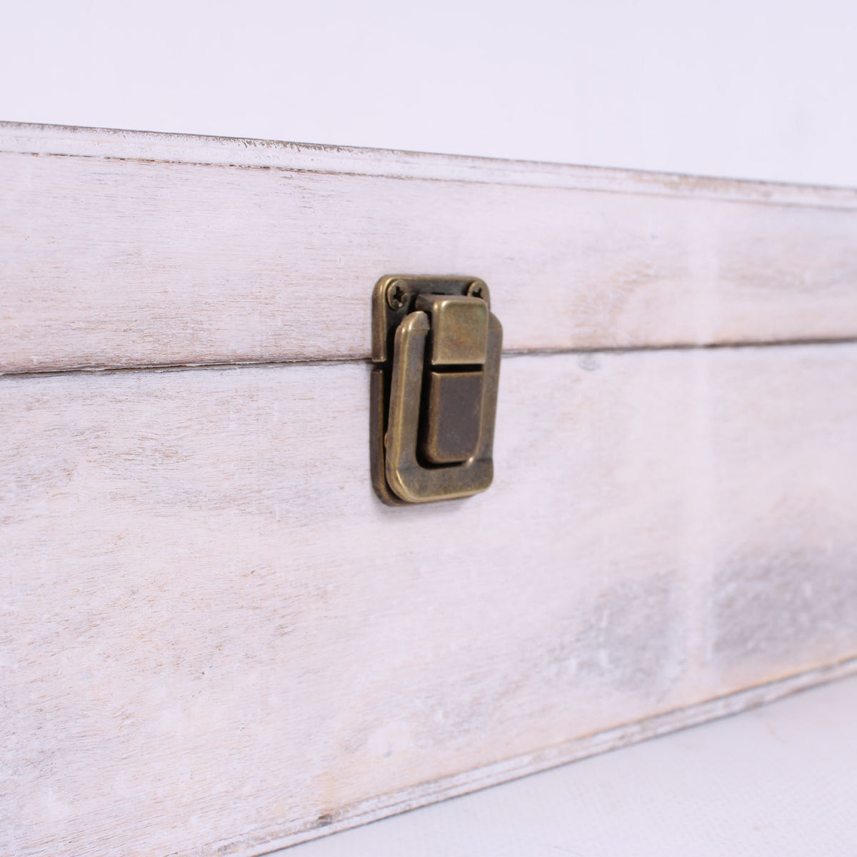 Portabottiglia in legno di paulownia per 3 bottiglie, 36x30x10 cm
