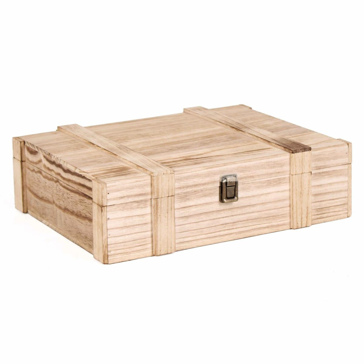 Portabottiglie triplo in legno, 38x31 cm