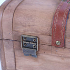 Portabottiglie singolo in legno marrone, 35x13H12 cm (kit da 3)