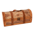 Portabottiglie singolo in legno bombato, 34x15H15 cm (kit da 3)