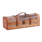 Portabottiglia singolo in legno, 35x13H12 cm (kit da 3)