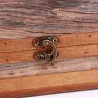 Portabottiglia singolo in legno, 35x13H12 cm (kit da 3)