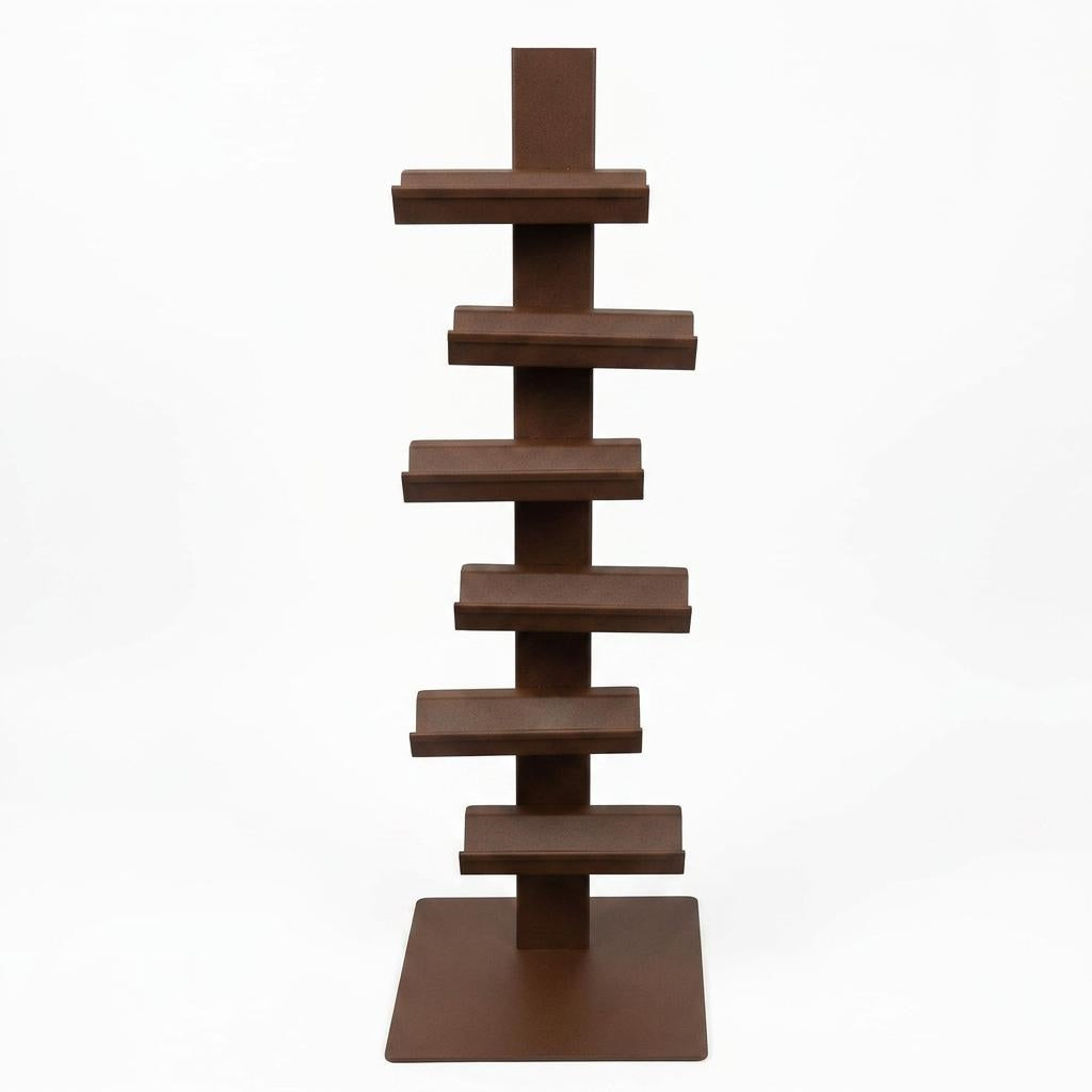 Portabottiglie lamiera acciaio verniciato corten h100 6 p