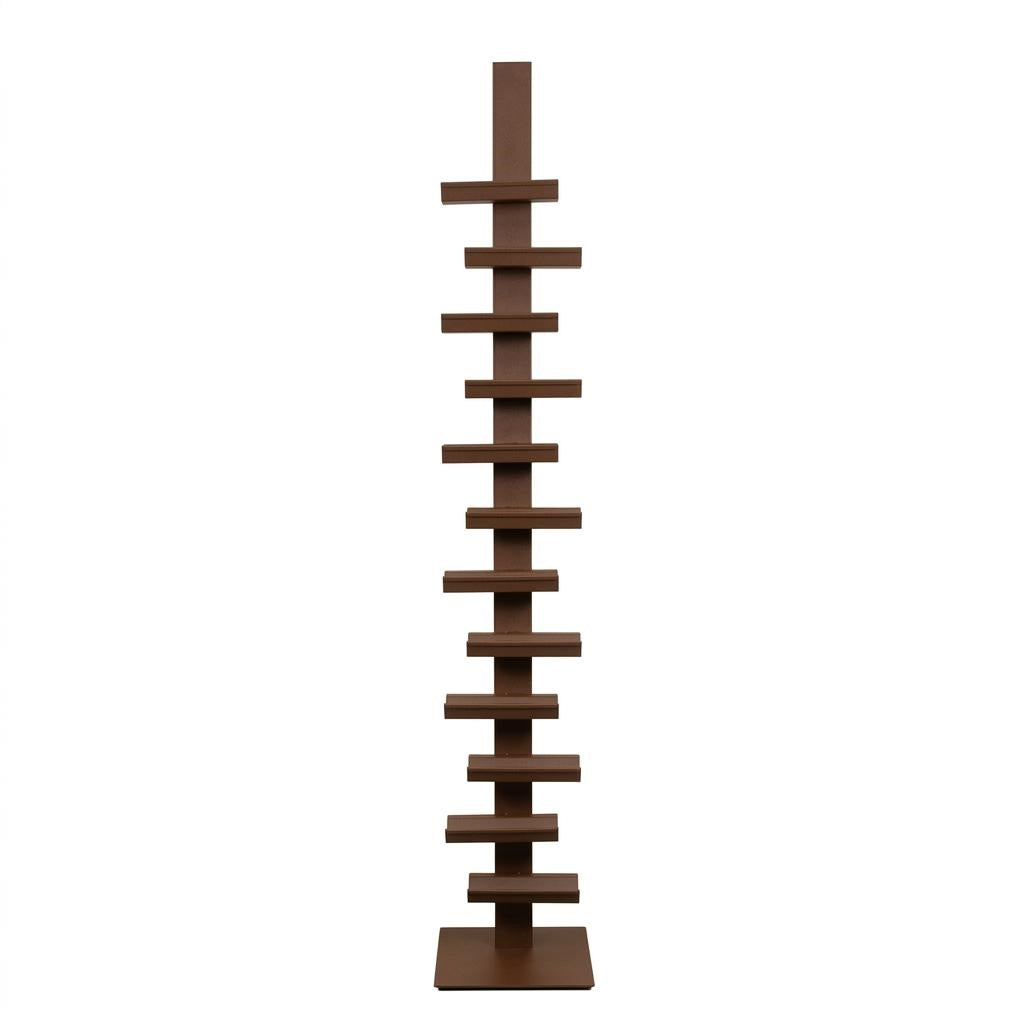 Portabottiglie lamiera acciaio verniciato corten h200 12 p