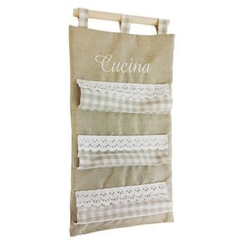Tasche da appendere collezione Vichy (kit da 3)