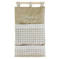 Tasche da appendere collezione Vichy (kit da 3)