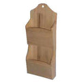 Portaposta verticale in balsa a 2 posti (kit da 10)