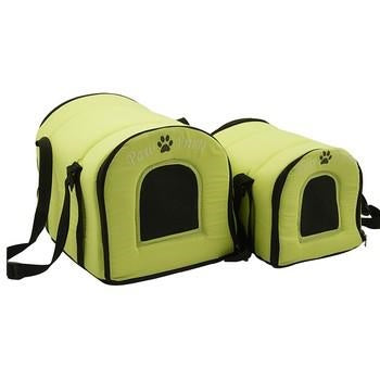 Borsa da trasporto per cane e gatto verde