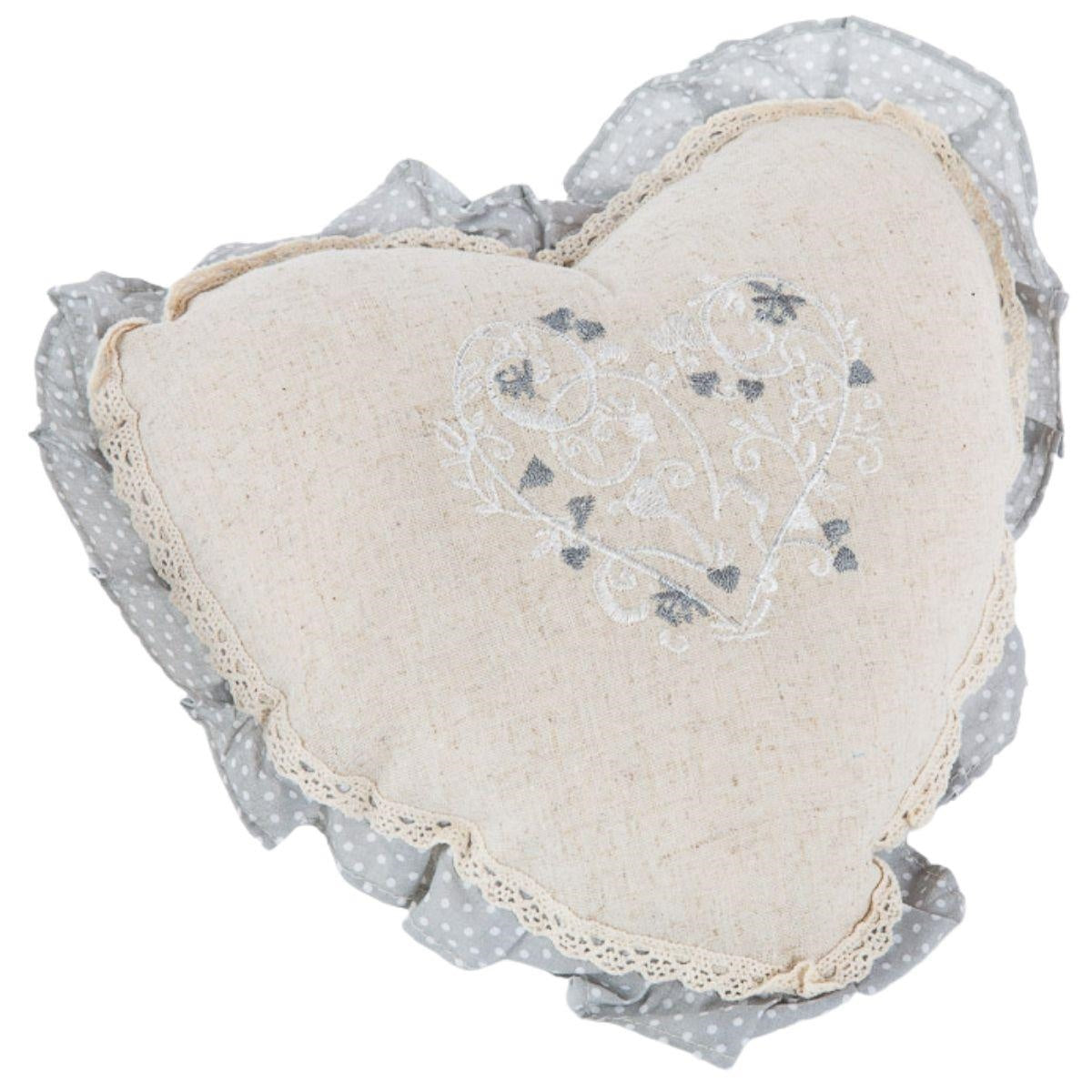 Cuscino grigio in tessuto, 38x38 cm