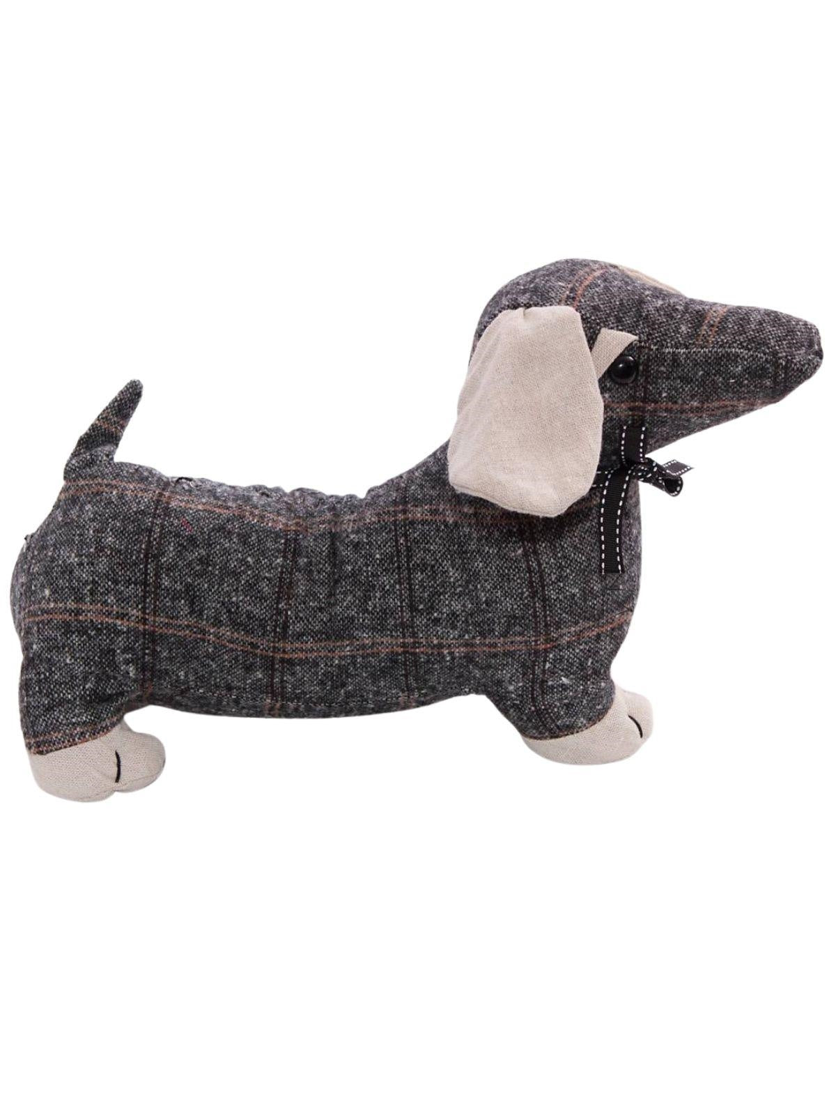 Fermaporta in stoffa cane, 29H15 cm (kit da 3)
