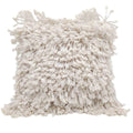 Copricuscino in cotone e organza, 30x30 cm