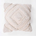 Cuscino quadrato in cotone a rombi (45x45 cm)
