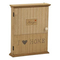 Portachiavi da parete in legno con scritta Home (kit da 3)