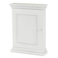 Porta chiavi da appendere legno bianco cm 22,5x6,5x30h