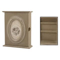 Portachiavi da parete in legno con angelo (kit da 3)