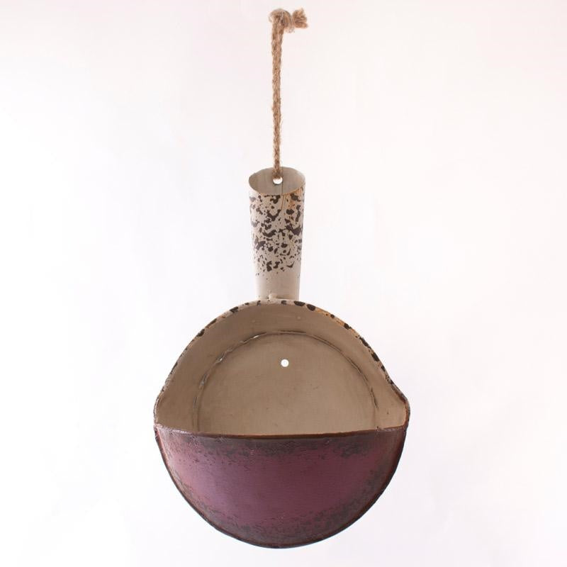 Fioriera da parete in metallo, 17H26 cm (kit da 5)