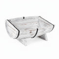 Mezzabotte abete sbiancato, 50x34x21 cm