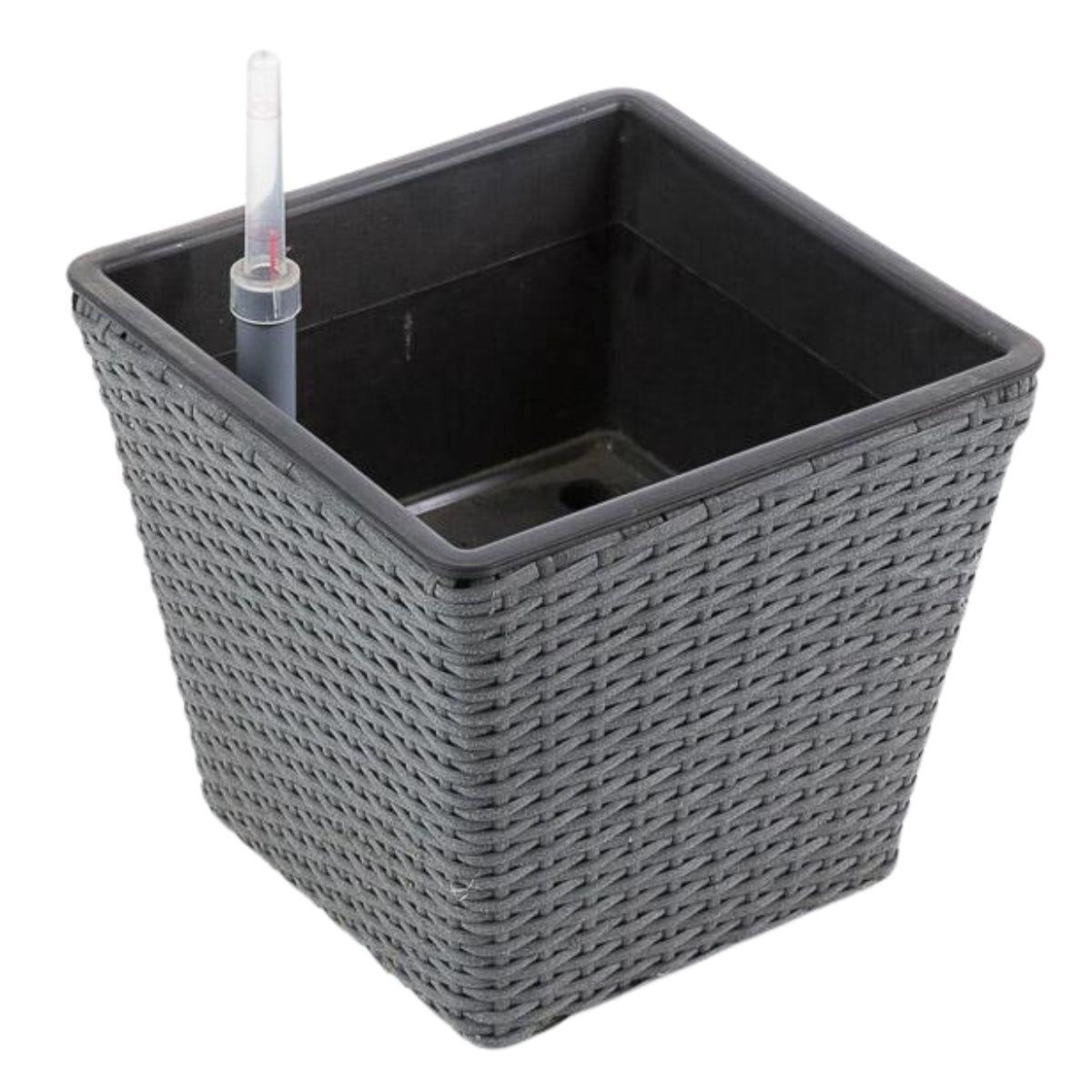 Vaso quadrato con dosatore, 26X26H24 cm