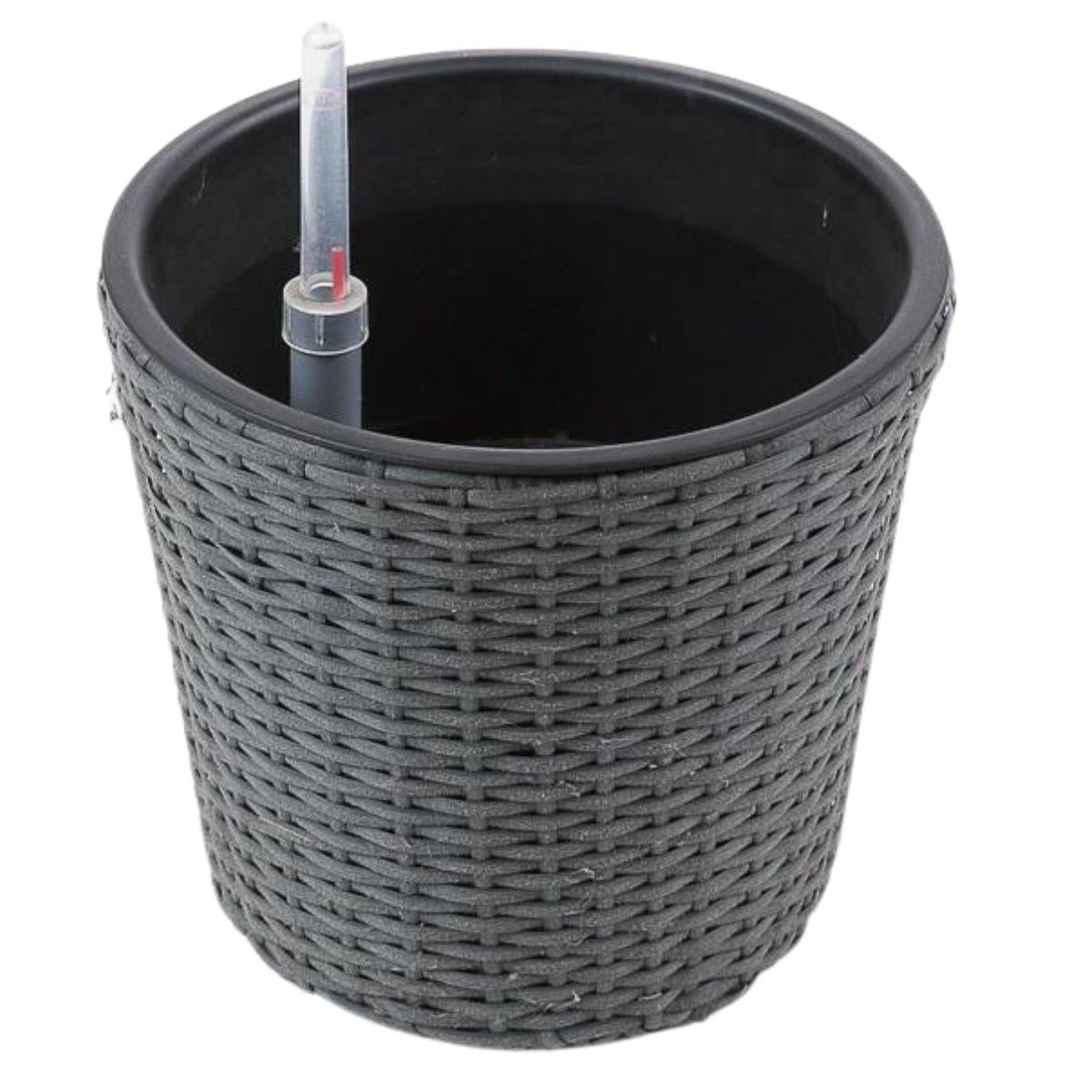 Vaso rotondo con dosatore, Ø26H24 cm