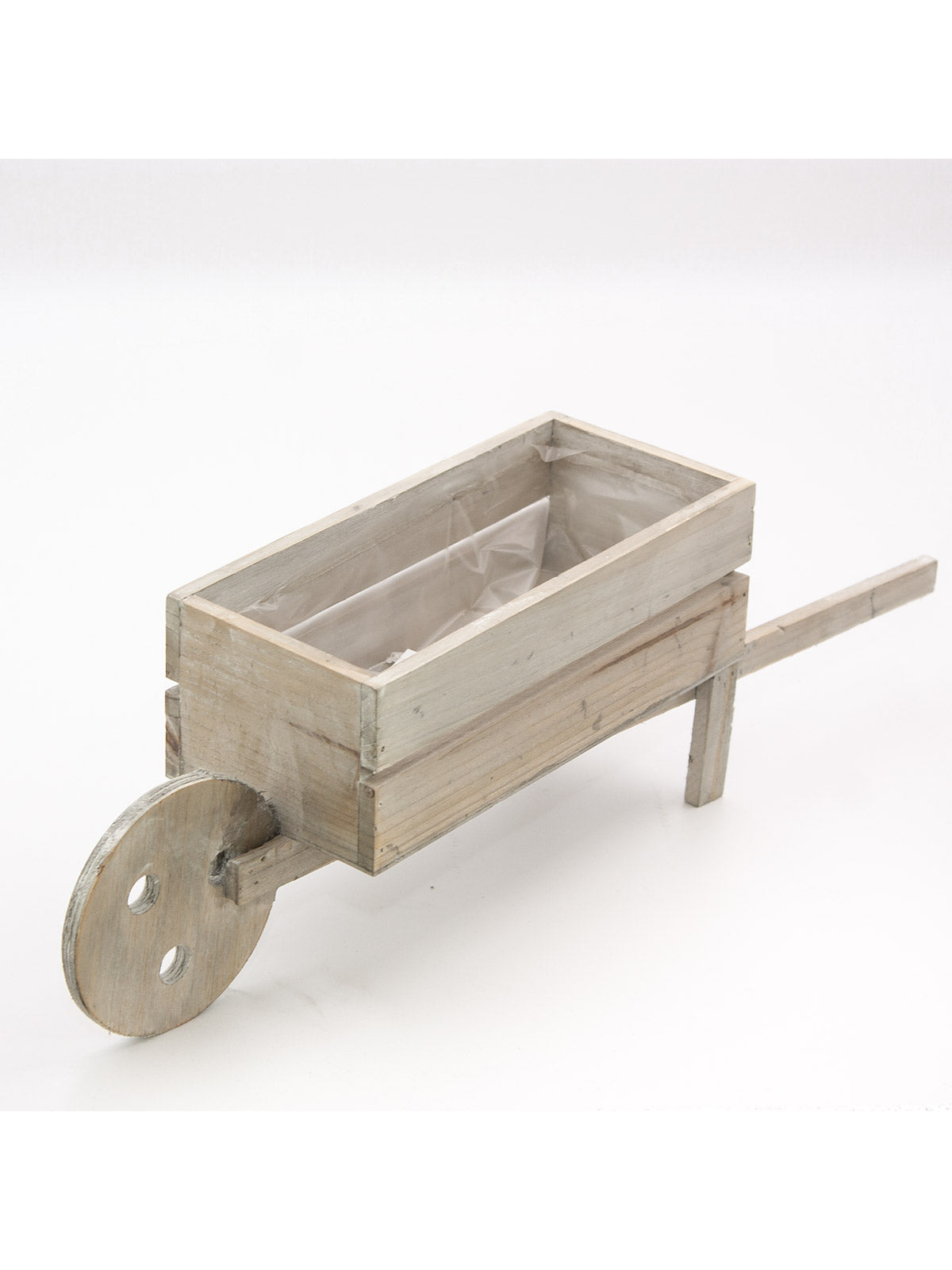 Vaso portafiori in legno, 46X11H14 cm (kit da 3)