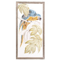 Quadro dipinto esotico, 60H120 cm