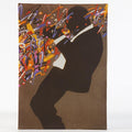 Pannello decorativo Jazz in legno di abete, 56x40 cm (kit da 3)