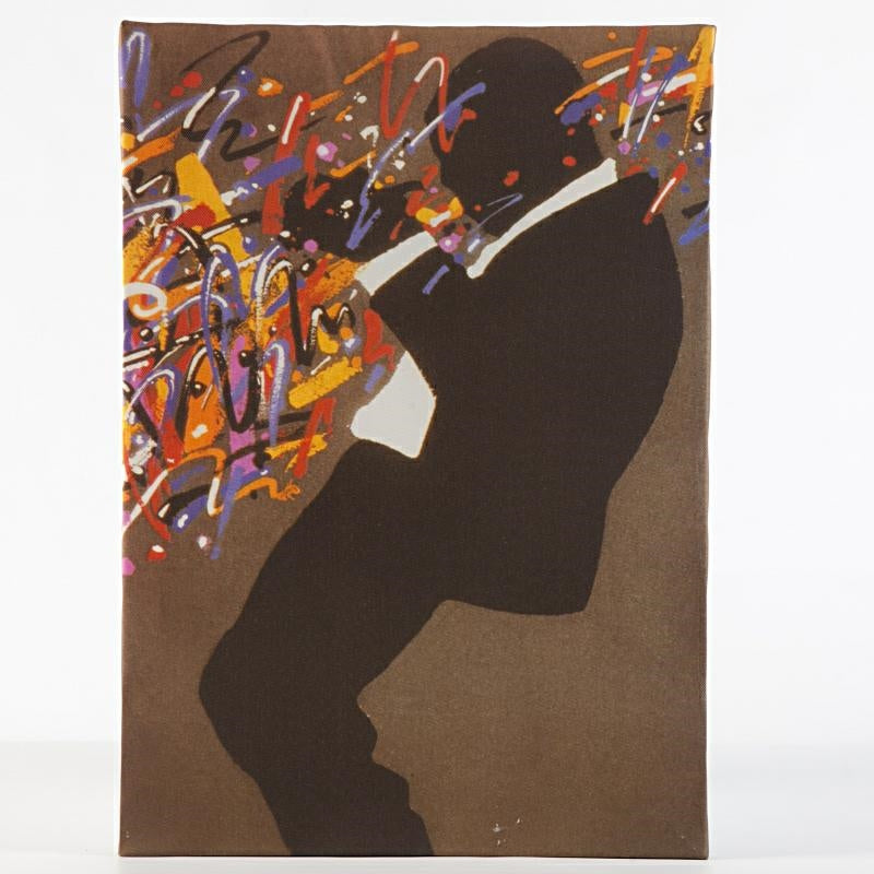 Pannello decorativo Jazz in legno di abete, 56x40 cm (kit da 3)