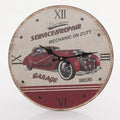 Orologio in mdf Service, Ø34 cm (kit da 5)