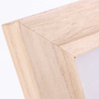 Portafoto in legno per decoupage, 20x25 cm (kit da 10)