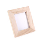Portafoto in legno per decoupage, 12x13 cm (kit da 10)