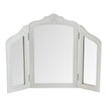 Specchio da toeletta in mdf con due ante, 78/15H60 cm