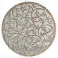 Pannello decorativo in MDF con specchio, Ø90 cm