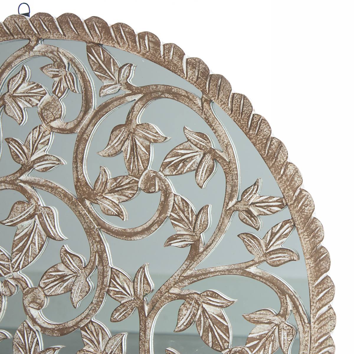 Pannello decorativo in MDF con specchio, Ø90 cm