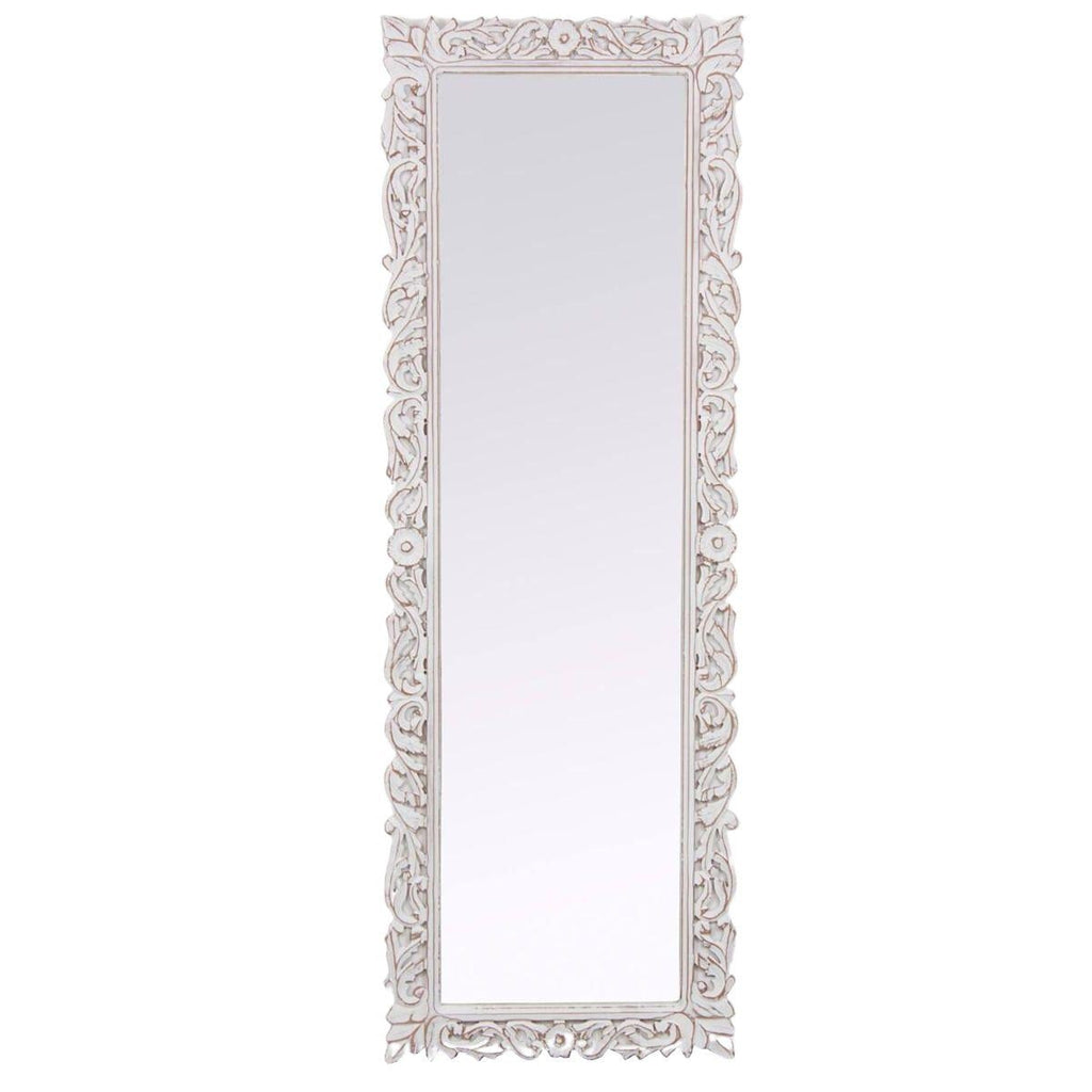 Specchio in MDF intagliato, 60H180 cm