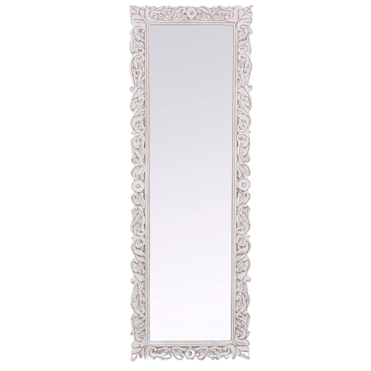 Specchio in MDF intagliato, 60H180 cm