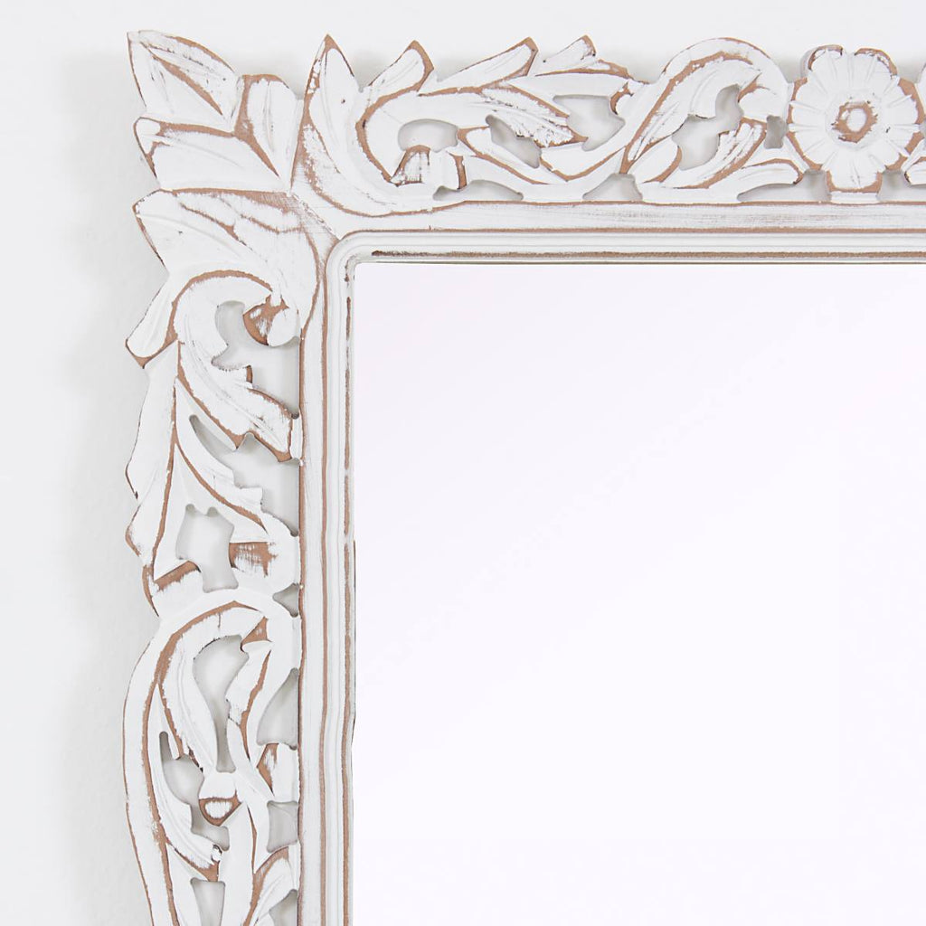 Specchio in MDF intagliato, 60H180 cm