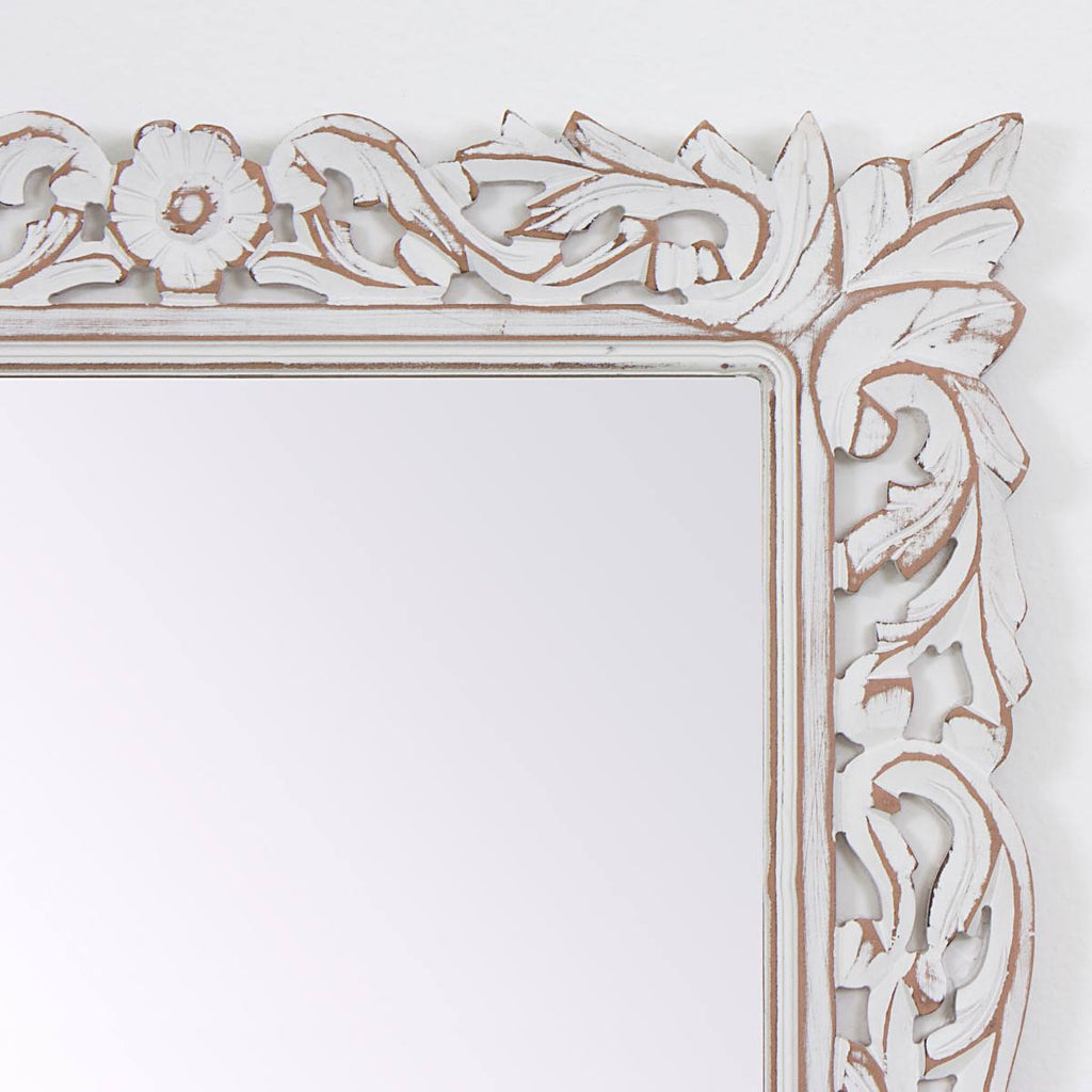 Specchio in MDF intagliato, 60H180 cm