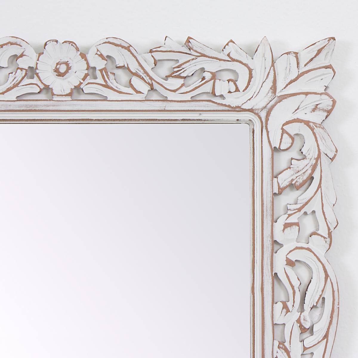 Specchio in MDF intagliato, 60H180 cm