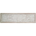 Pannello decorativo in MDF bianco, 180H50 cm