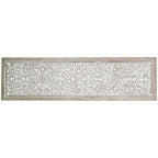 Pannello decorativo in MDF bianco, 180H50 cm