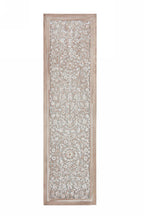 Pannello decorativo in MDF bianco, 180H50 cm