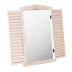Specchio con finestra in abete, 40H60 cm