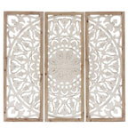 Pannello decorativo in abete in set di 3, 103X4H95 cm