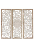 Pannello decorativo in abete in set di 3, 103X4H95 cm