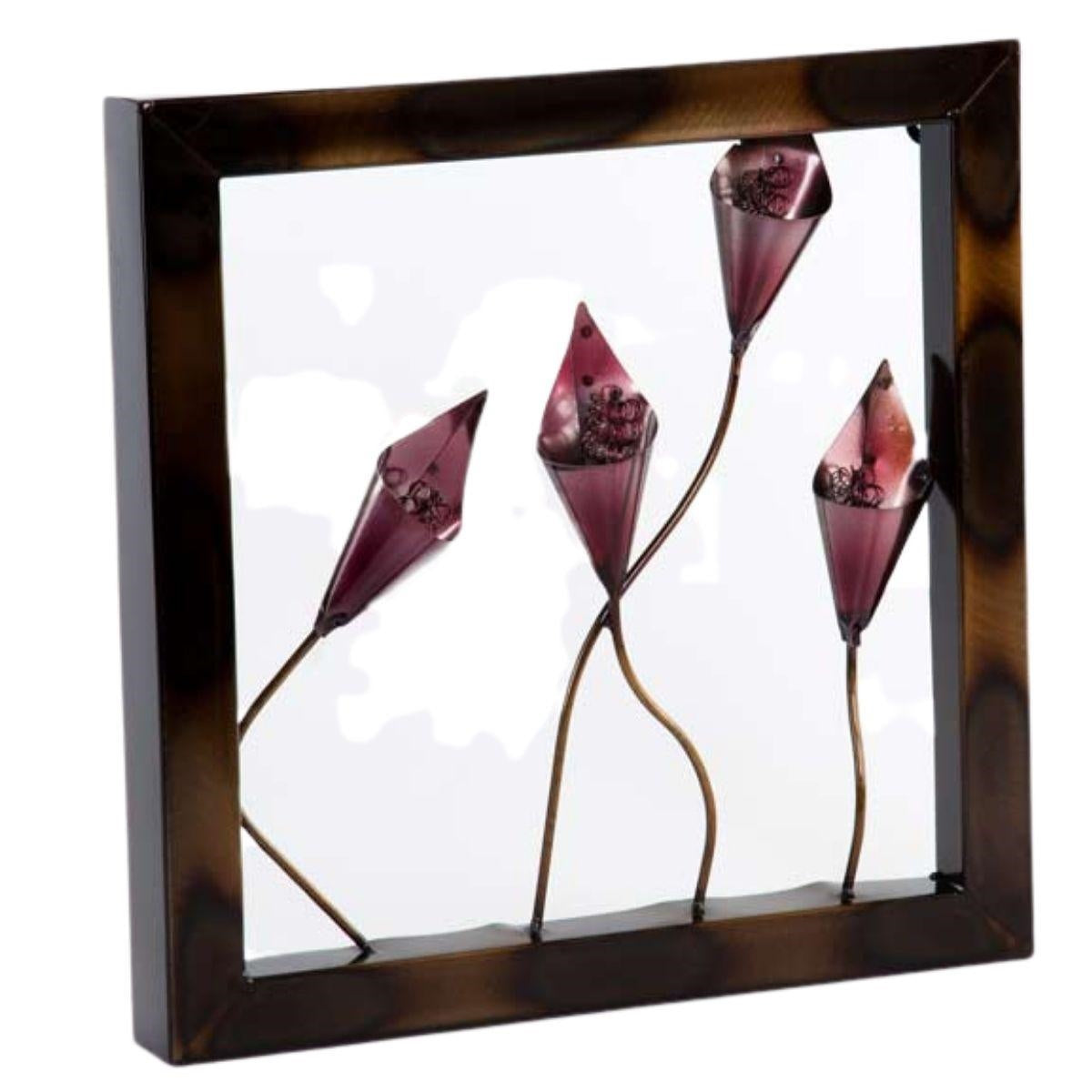 Pannello decorativo floreale, 30X30 cm
