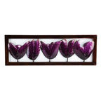Pannello decorativo floreale, 90X30 cm